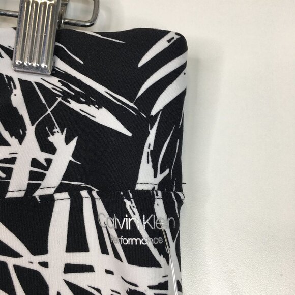 Calvin Klein Performance Black and White Capri Leggings Size XL - Picture 5 of 12